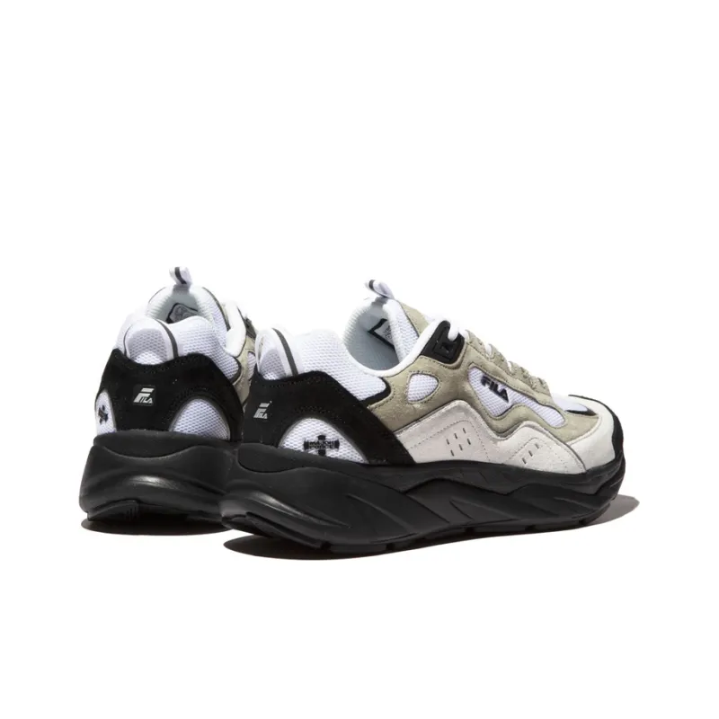 Major Force x FILA Trigate Cushioning Wear-Resistant Low-Top Casual Athletic Shoes Men's Beige Brown-3