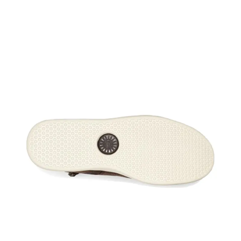 UGG Pismo Cowhide Sports Shoe Zipper Brown-5