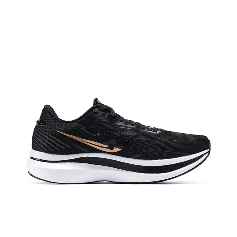 Saucony Endorphin Speed 1 Running Shoes Women's Low-Top Black Copper Gold-1