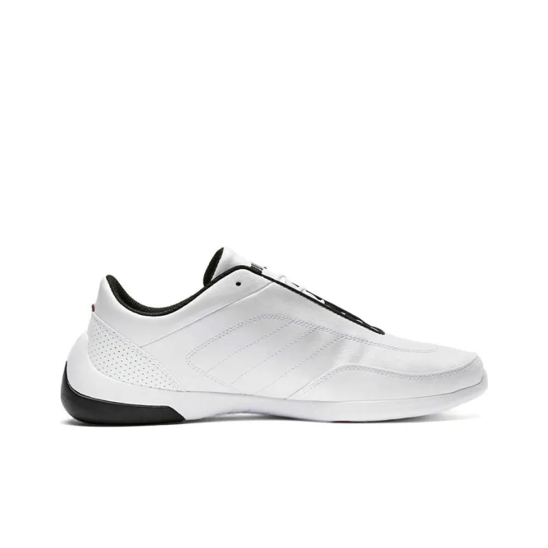 PUMA Sf Kart Cat III Low-Top Running Shoes Men's White Red Black-1