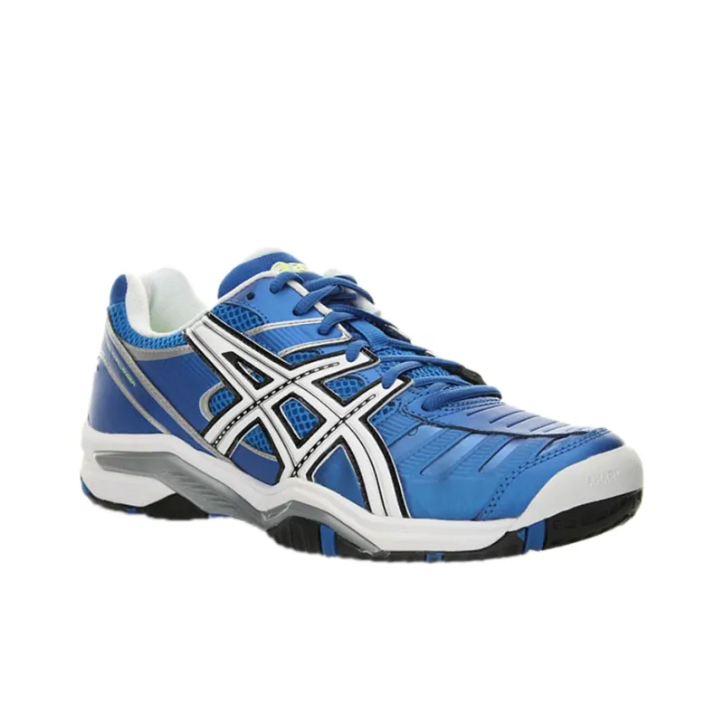 Asics Gel-Challenger 9 Wear-Resistant Slip-Resistant Low-Top Tennis Shoes Men's Blue Silver-2