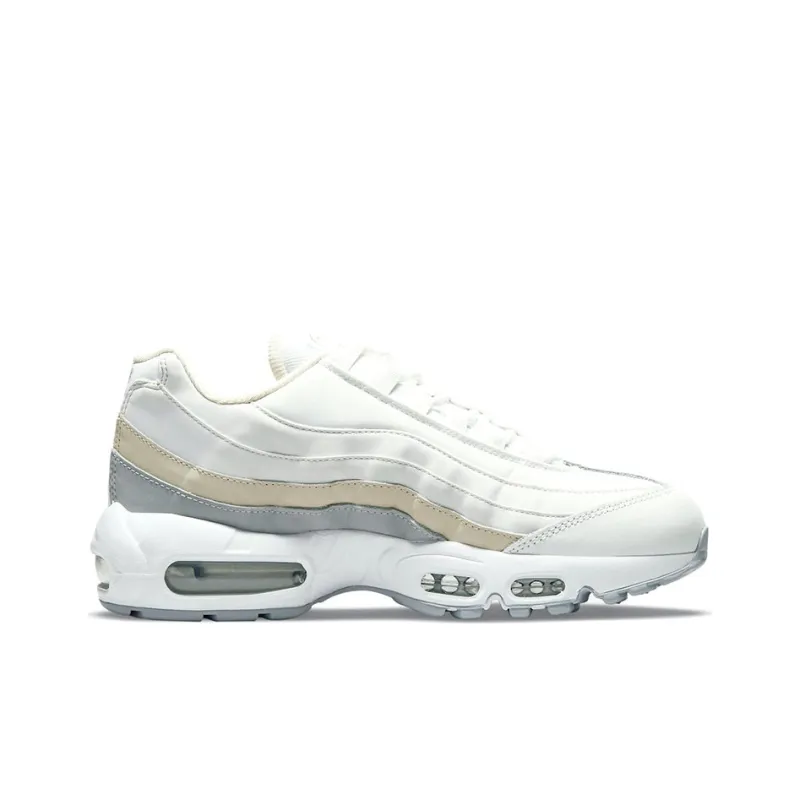 Nike Air Max 95 White Beige Grey Women's-1