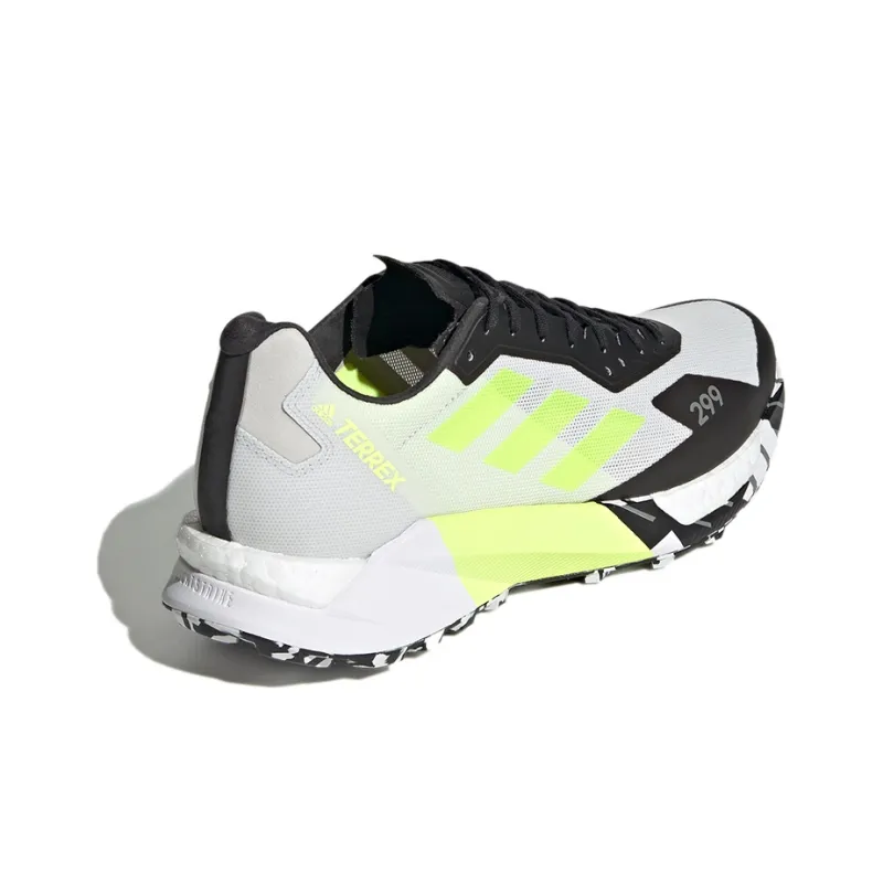 Adidas Terrex Agravic Ultra Trail 'Grey Solar Yellow'-3