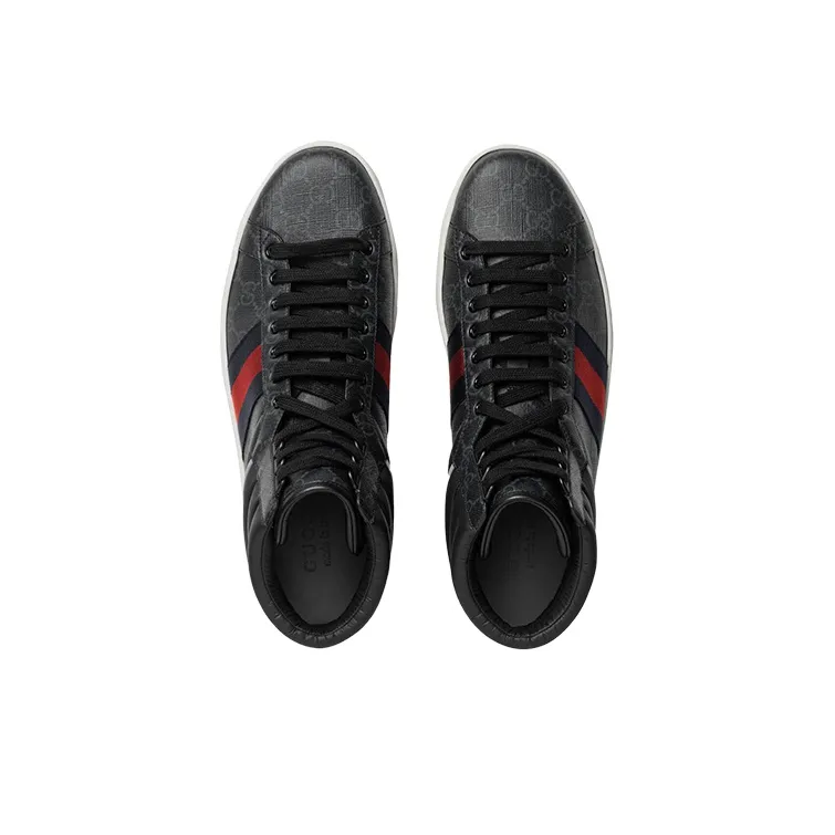 GUCCI Ace Gg High Top 'Black'-2