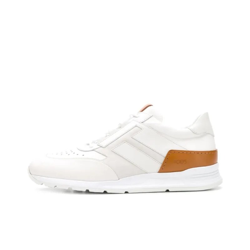 TOD'S Low Top Running Shoes Men's White-0
