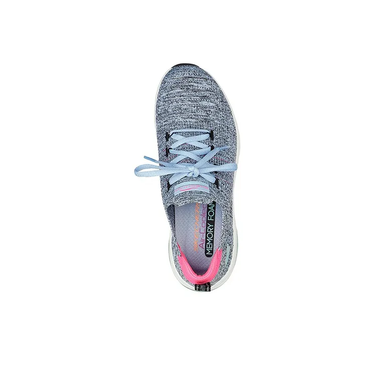 Skechers SKECH-AIR EXTREME 2.0 Anti-Slip Wear-Resistant Low-Top Running Shoes Women's Gray Blue-3