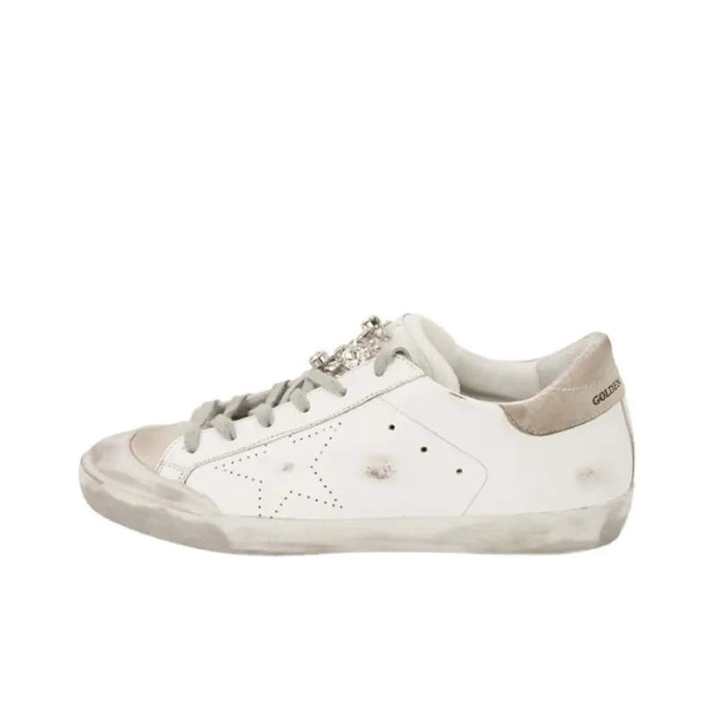 Golden Goose Super Star Stylish Skateboarding Shoes Women's White-0