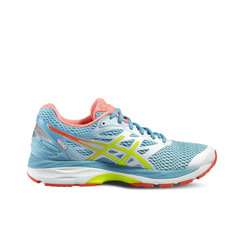 Asics Gel-Cumulus 18 Breathable Low-Top Running Shoes Women's Light Blue-1