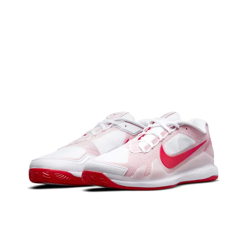 Nike Court Air Zoom Vapor Pro Clay White University Red-2