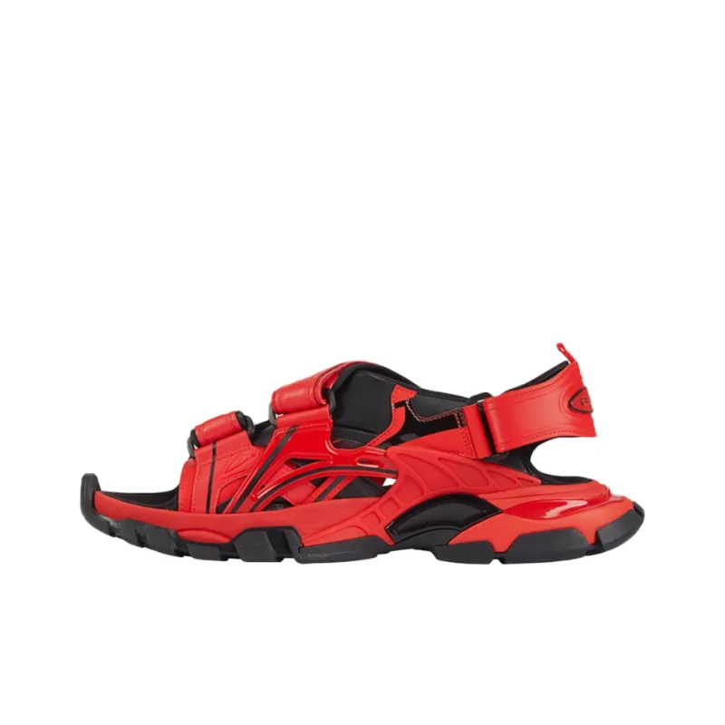 Balenciaga Track Sandal Red-0