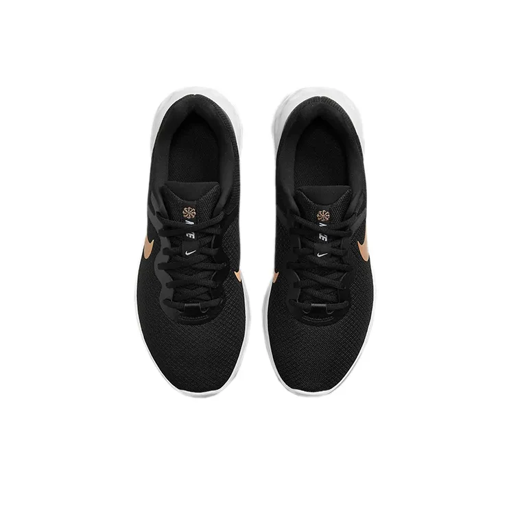 Nike Revolution 6 Next Nature 'Black Metallic Copper Coin' Women's-3
