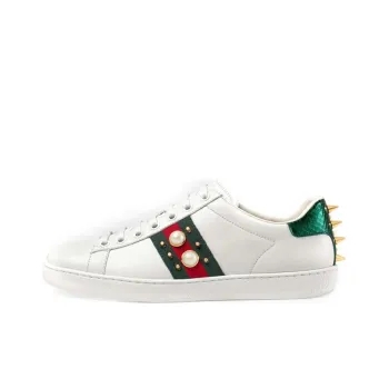 GUCCI Women's Ace Studded 'White' Women's