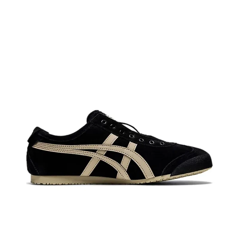 Onitsuka Tiger Mexico 66 Slip-On Black Cream-1