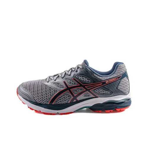 Asics Gel-Shogun 2 Running Shoes Men Low-Top Gray/Red