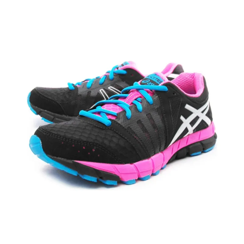 Asics Gel-Lyte 33 2 Wear-Resistant Low-Top Running Shoes Women's Black Pink-1