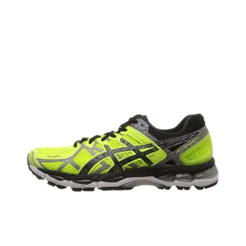 Asics Gel Kayano 21 Wear Resistant Low Top Running Shoes Men's Yellow
