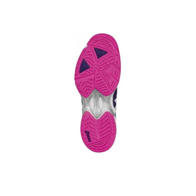 Asics Gel-Solution Speed 3 Anti-Slip And Wear-Resistant Breathable Low-Top Running Shoes Women's Fuchsia-4