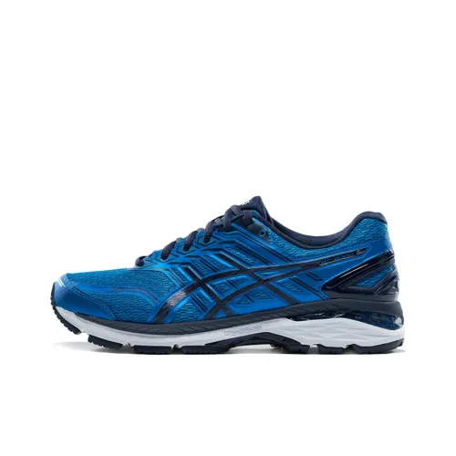 Asics GT-2000 5 Wear-Resistant Low-Top Running mantle Men's Blue Black