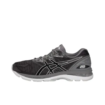 Asics GEL-Nimbus 20 Low-Top Running Shoes Men's Gray Black