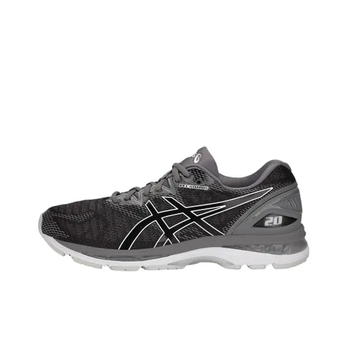 Asics GEL-Nimbus 20 Running Shoes Men Low-Top Gray/Black