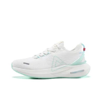 PEAK Cushioned Anti Slip Wear Resistant Waterproof Breathable Lightweight Low Top Running Shoes Women's Beige