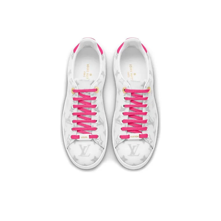 LOUIS VUITTON Frontrow Sneakers Red Women's-3