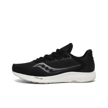 Saucony Freedom 4 Cushioning Wear Resistant Breathable Supportive Low Top Casual Running Shoes Men's Black