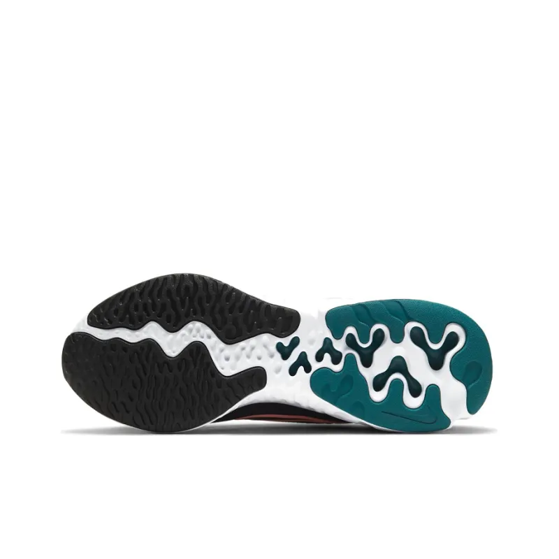 Nike Renew Run 2 Obsidian Bright Mango-5