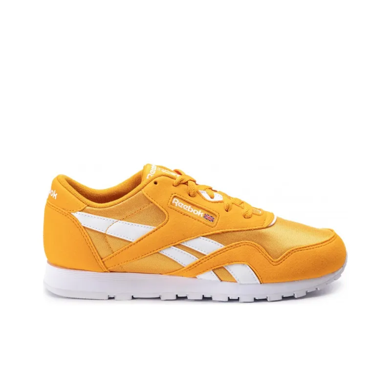 Reebok Classic Nylon Casual Shoes Women's Low-Top Yellow-1