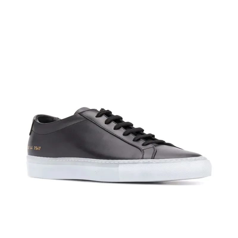 COMMON PROJECTS Achilles Low 'Black Transparent White Sole'-2