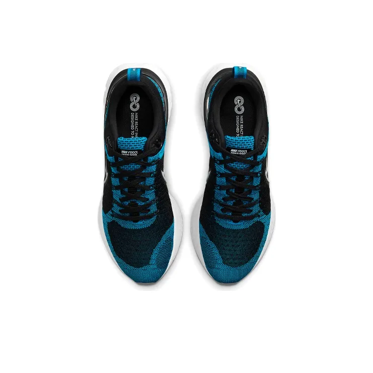 Nike React Infinity Flyknit 2 Blue Orbit Black-3