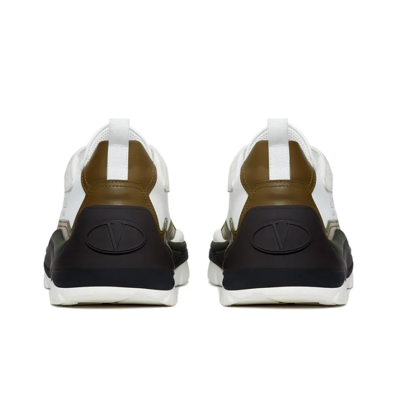 Valentino Gumboy Low Top Casual Shoes Men's White-4