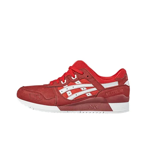 Asics Gel-Lyte 3 Running Shoes Men Low-Top Red