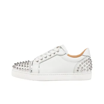CL LUBOTING Vieirissima Spikes Low Top Stylish Skateboarding Shoes Women's White
