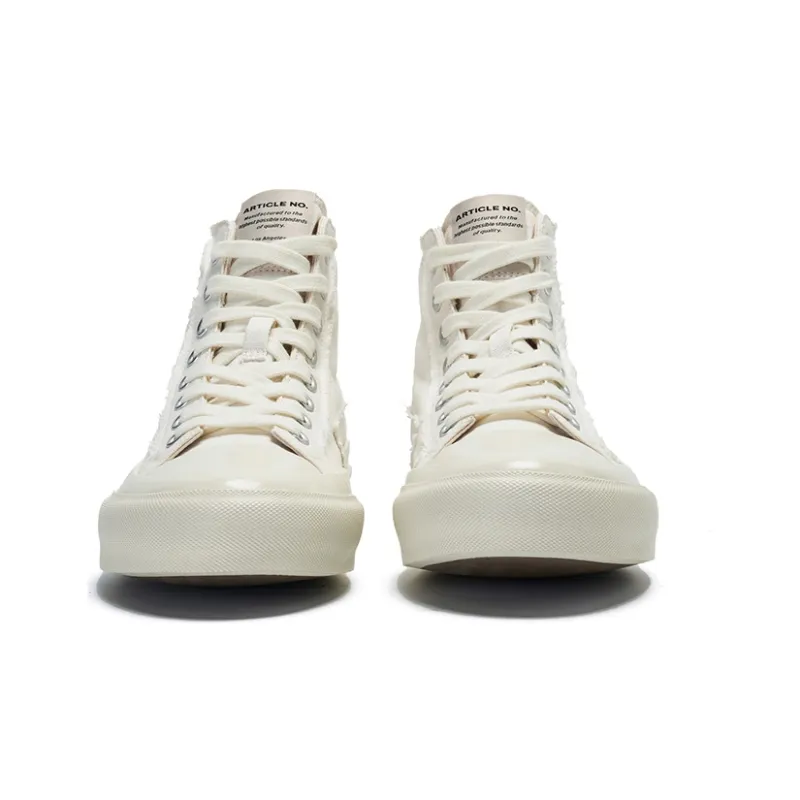 ARTICLE NO. Skateboard Shoes Unisex High Top White-3