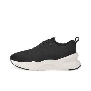 UGG La Glide Logo Stitch Black Women's