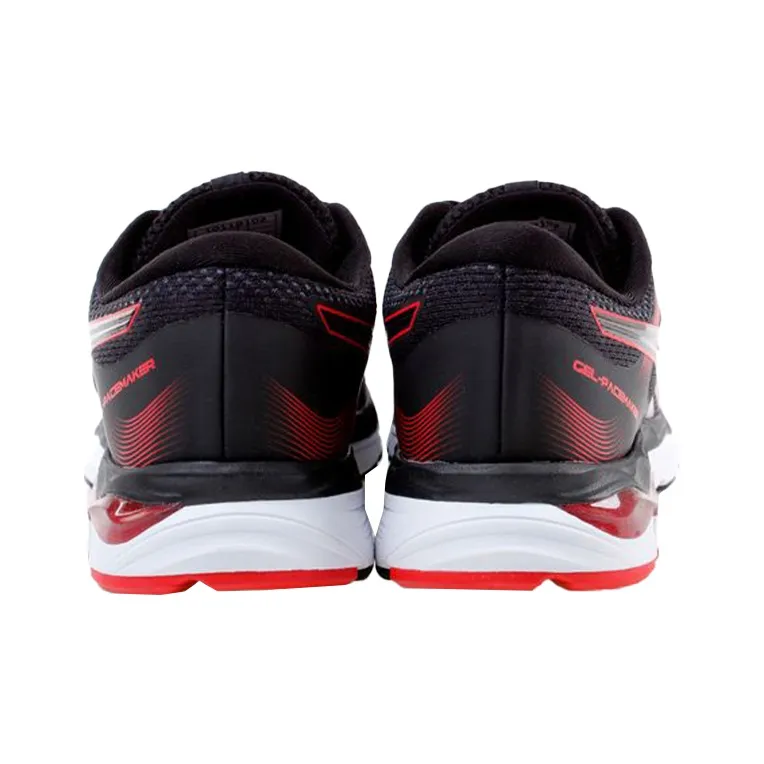 Asics Gel-Pacemaker Durable Breathable Running Shoes Men's Black Red-3