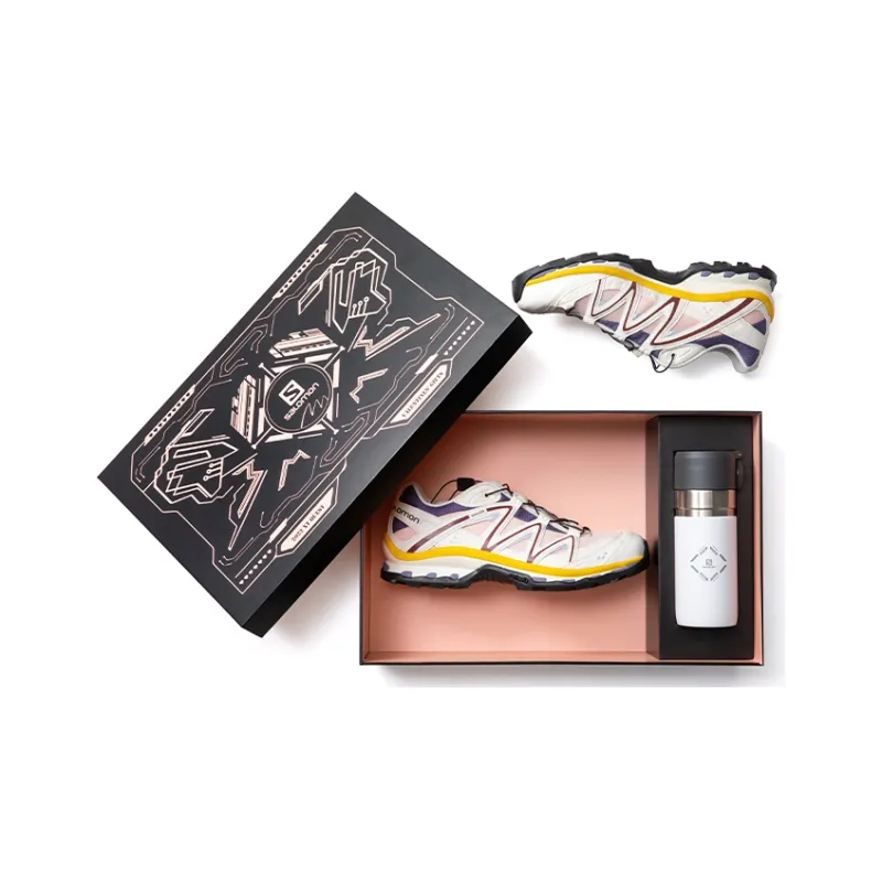 SALOMON XT Quest Advanced Cushioning, Slip Resistant, And Abrasion Resistant Low Top Outdoor Shoes Unisex Peach-1