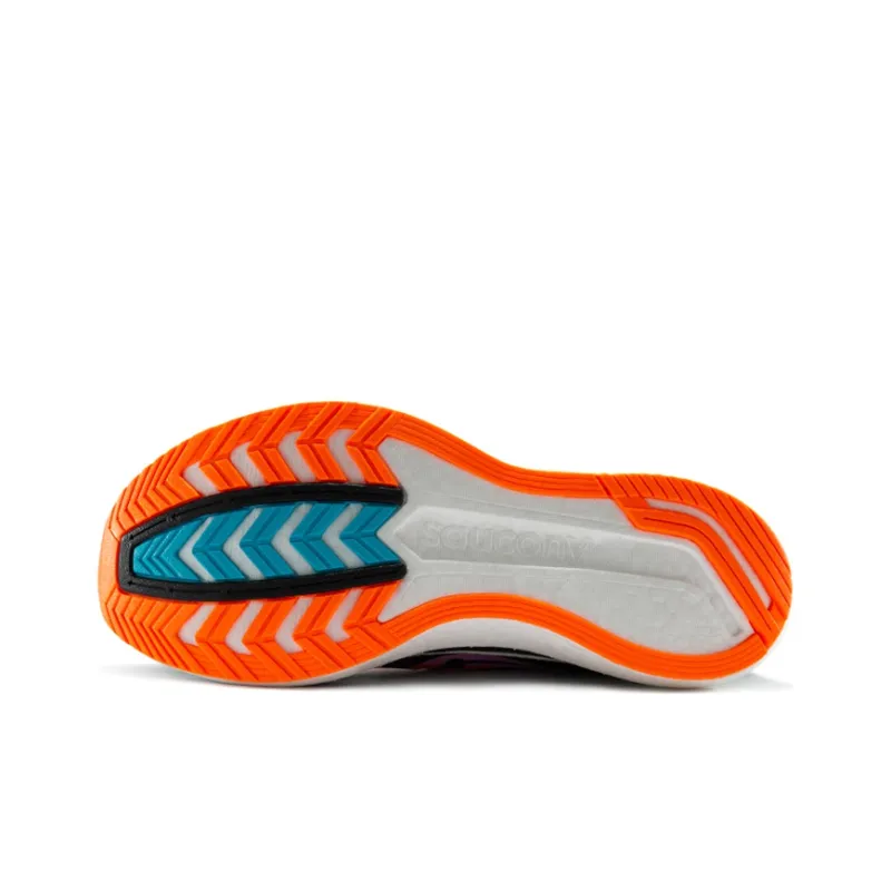 saucony Women's Endorphin Pro 'Black Deep Orange'-4