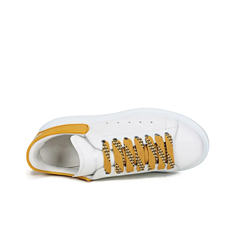 Alexander McQueen Oversized Sneaker 'White Mustard' Women's-4