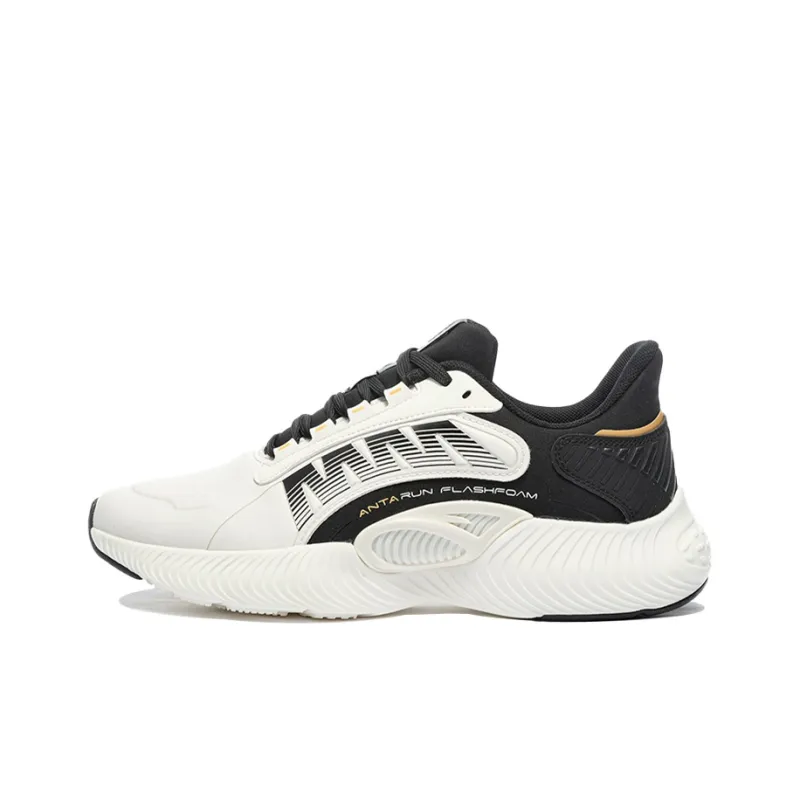 Anta Running Collection Low Top Running Shoes Men's White Black-0