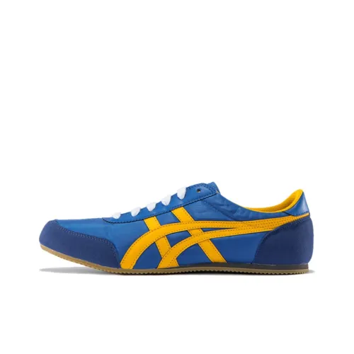 Onitsuka Tiger Track Trainer Running Shoes Unisex Low-Top Blue/Yellow/Brown/White