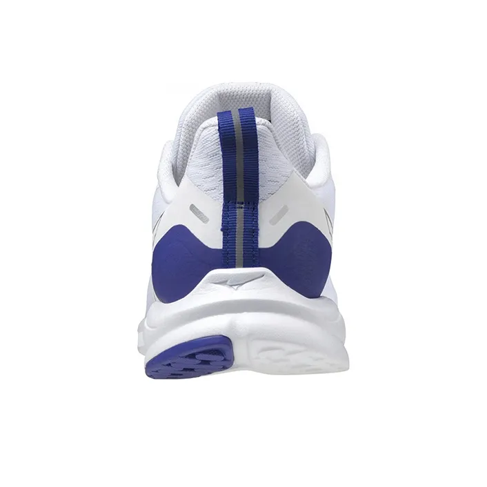 Mizuno Esperunzer Anti-Slip And Wear-Resistant Breathable Low-Top Casual Running Shoes Unisex White Blue-3