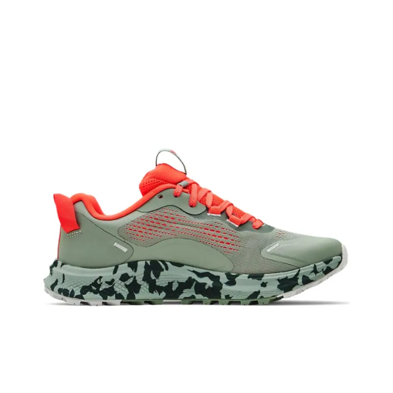 Under Armour Charged Bandit Trail 2 Charged Bandit TR 2 Running Low-Top Running Shoes Women's Green Orange-1