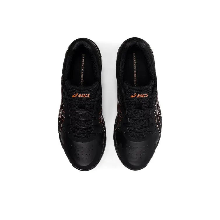 Asics Gel-Netburner Academy 8 Wear-Resistant Low-Top Running Shoes Women's Black Gold-2