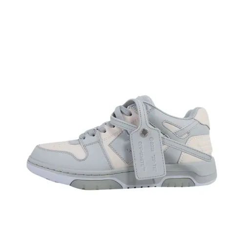 OFF-WHITE Out Of Office Skateboard Shoes Women's Low-Top Blue