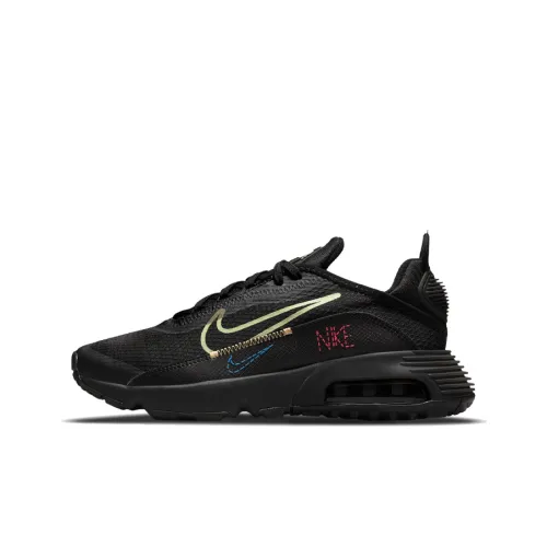 Nike Air Max 2090 Running Shoes Women's Low-Top Black/Green