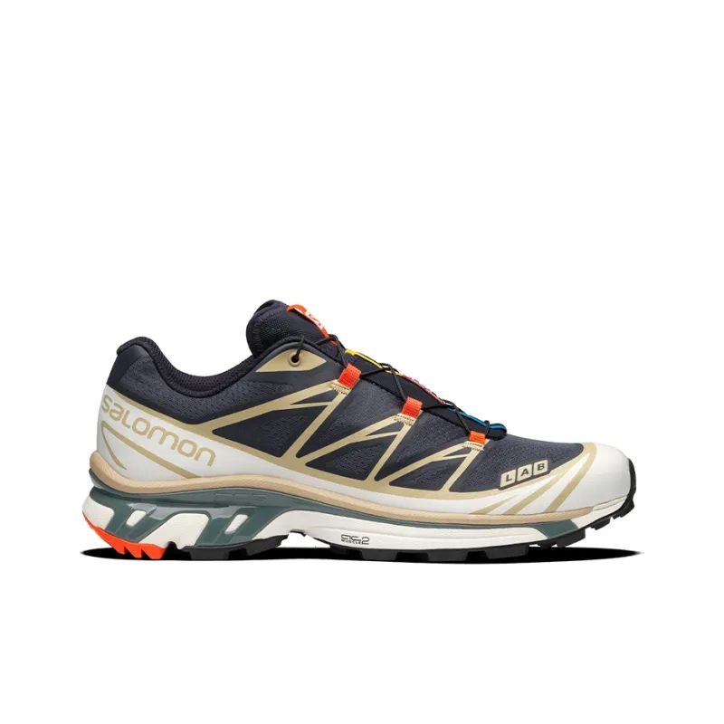 SALOMON XT-6 Cushioning Anti-Slip And Wear-Resistant Low-Top Hiking Trekking Shoes Unisex Black-4