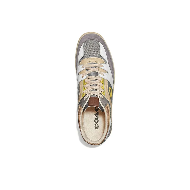 COACH CitySole Low Top Stylish Skateboarding Shoes Men's Heather Gray-3