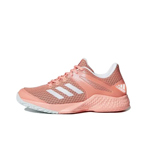 Adidas Adizero Club Tennis Shoes Women's Low-Top Pink Orange